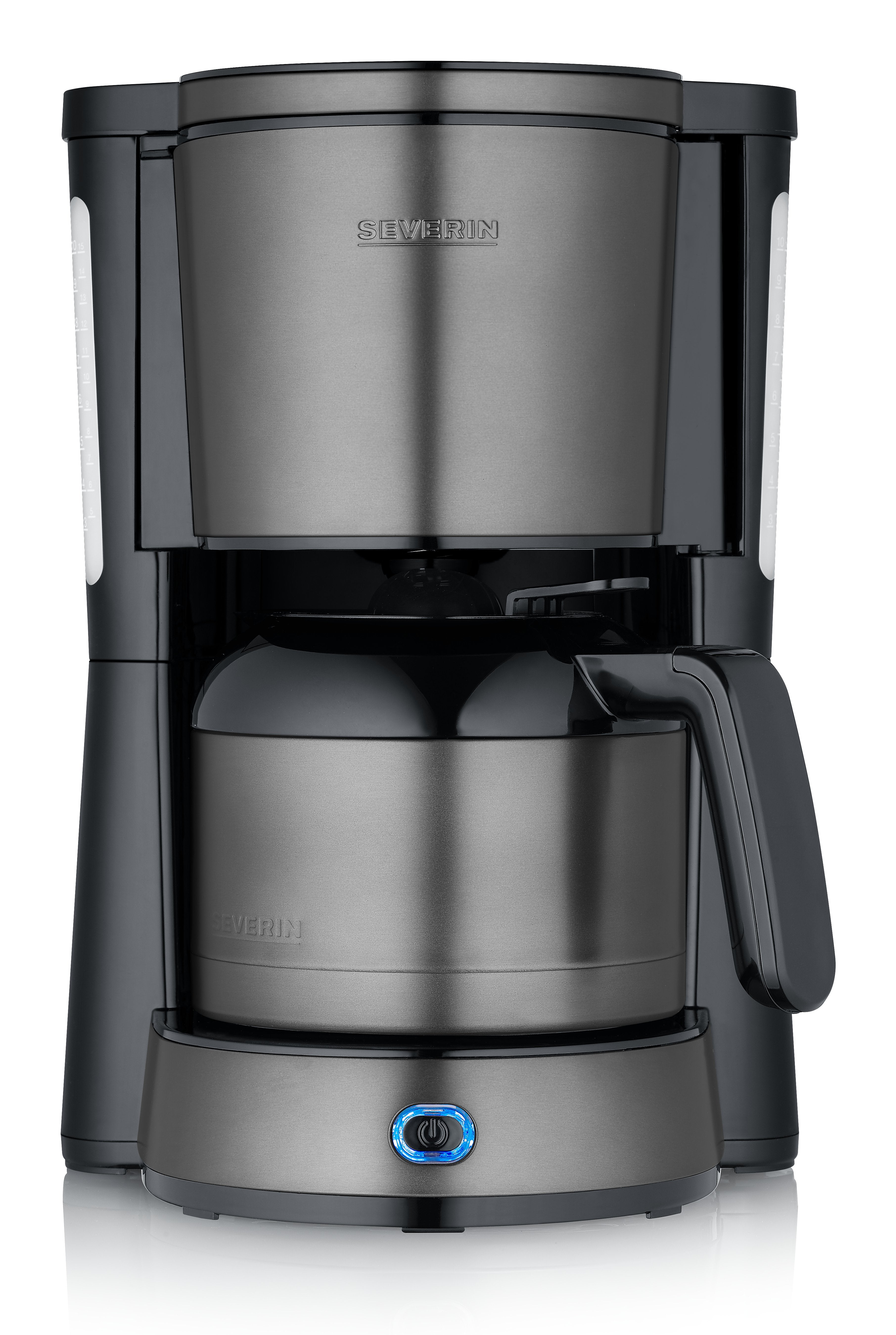 Severin Ka 9343  Dark Inox Mit Thermoskanne