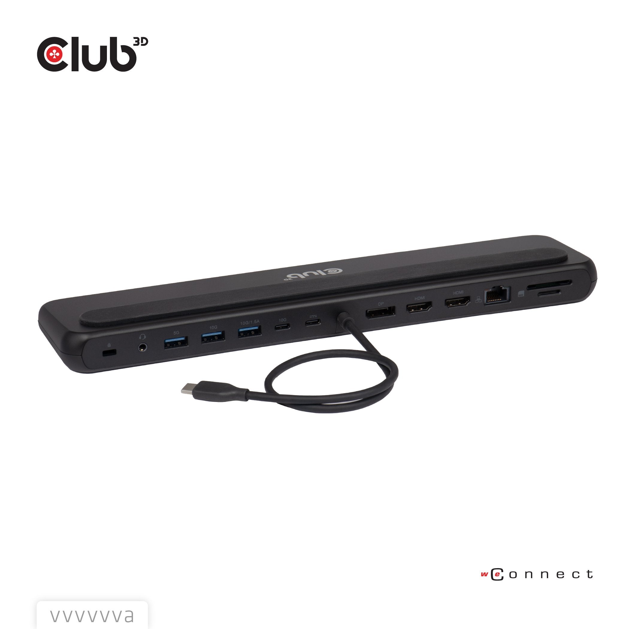 Club3d Usb-C 12in1-Dock >Dp1.4 2xhdmi 2xusb-C 8k30hz Pd100w Retail