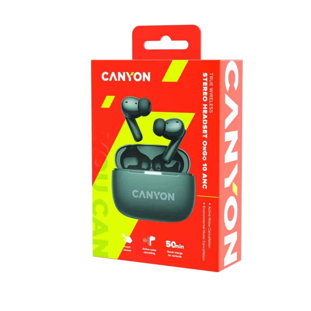 EAN 5291485015268 - Canyon CNS-TWS10BK auricular y casco True Wireless Stereo (TWS) Dentro de oído Llamadas/Música/Deporte/Us imagen 8