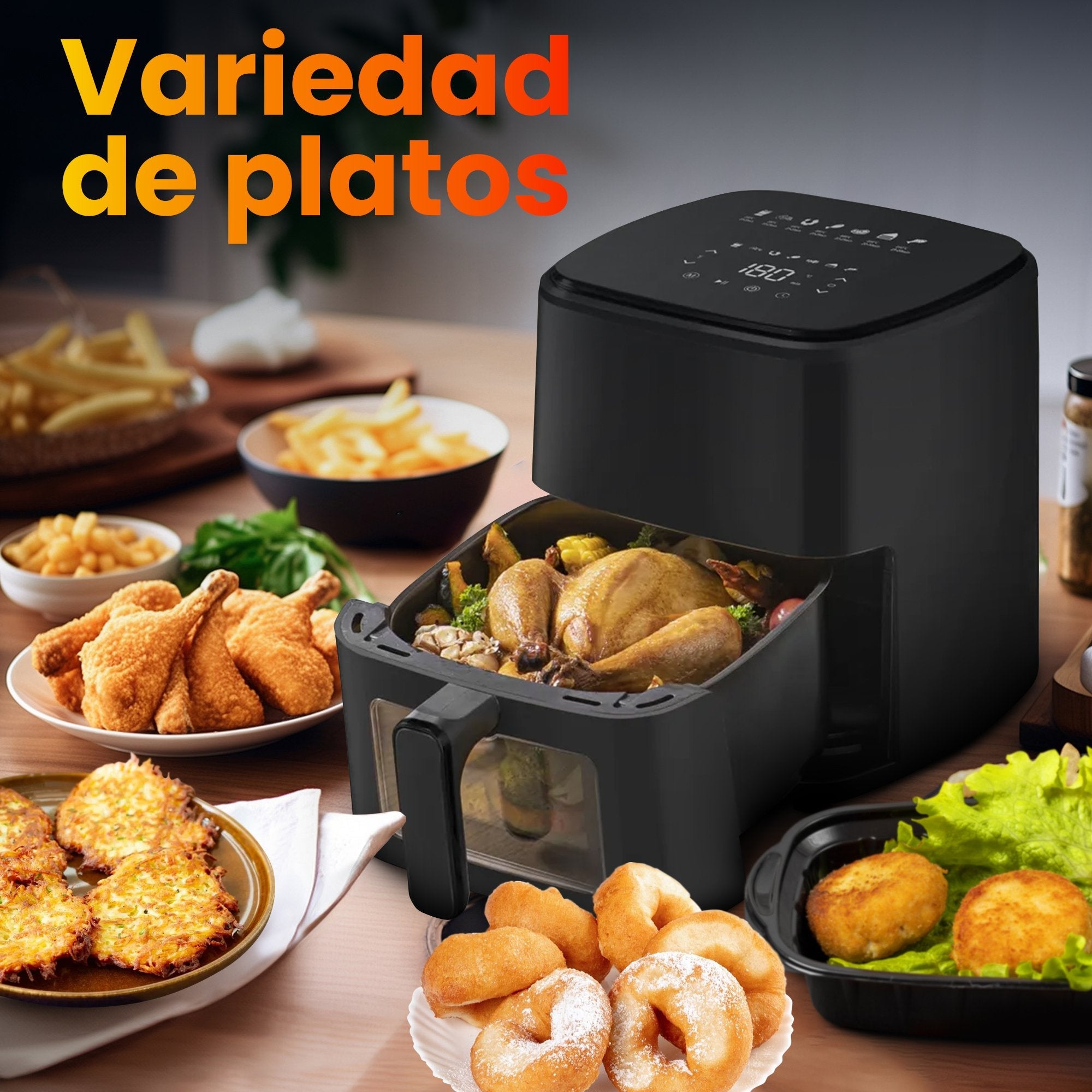 Extralink Home Air Fryer 5l Eu Sj-500