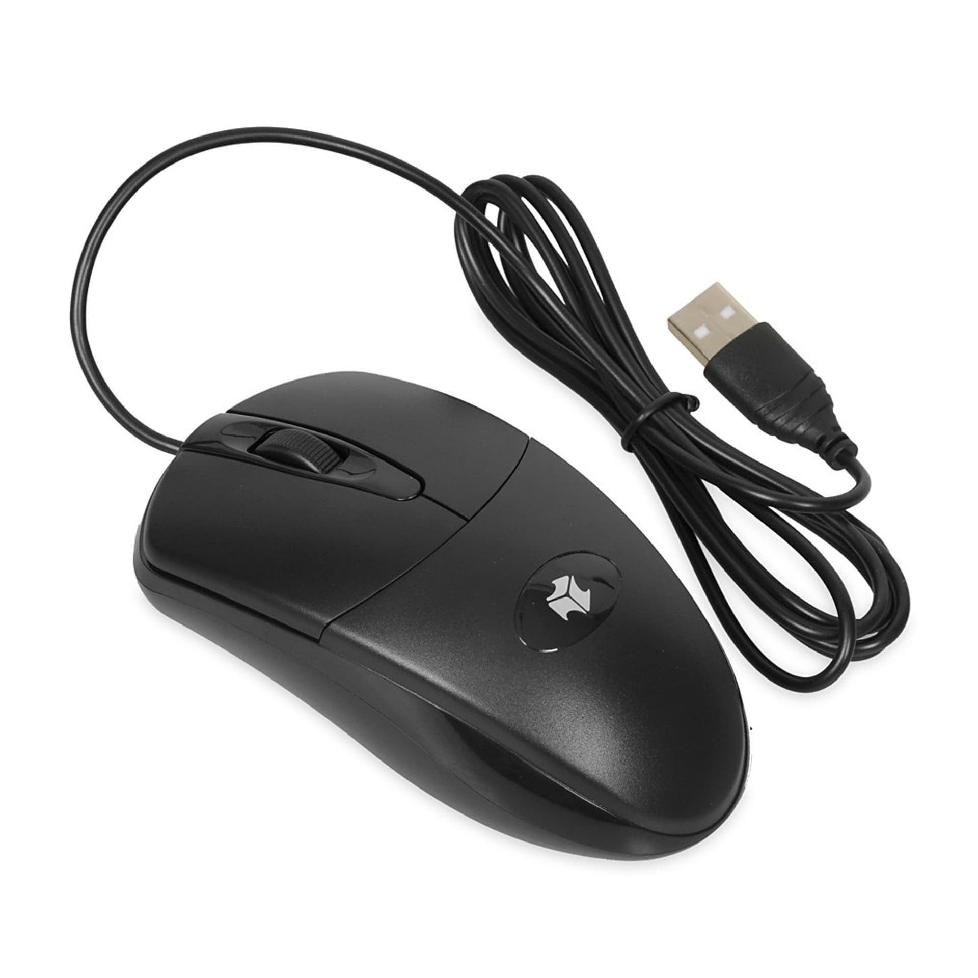 Ratón Ibox Negro 1600 Dpi Optical Mouse Cable 1.8m