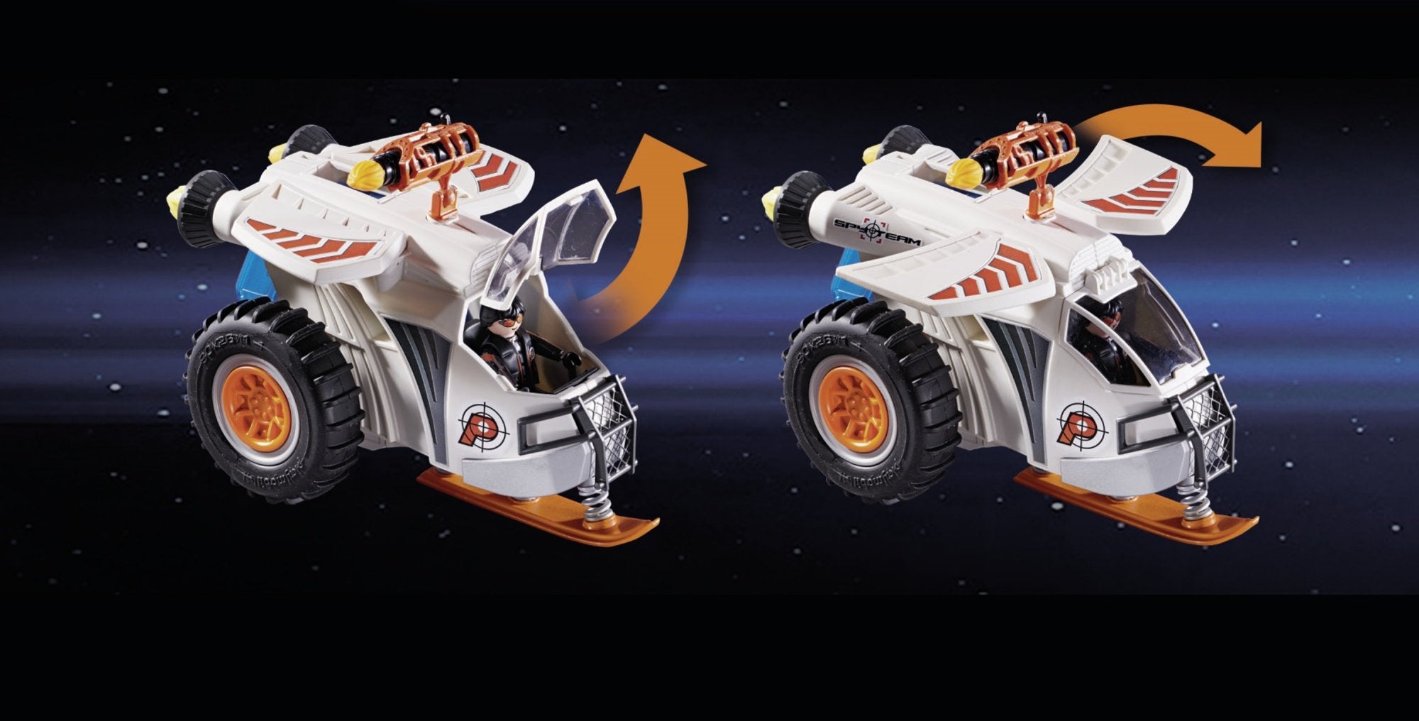 Playmobil Top Agents 70231 Spy Team Snow Glider