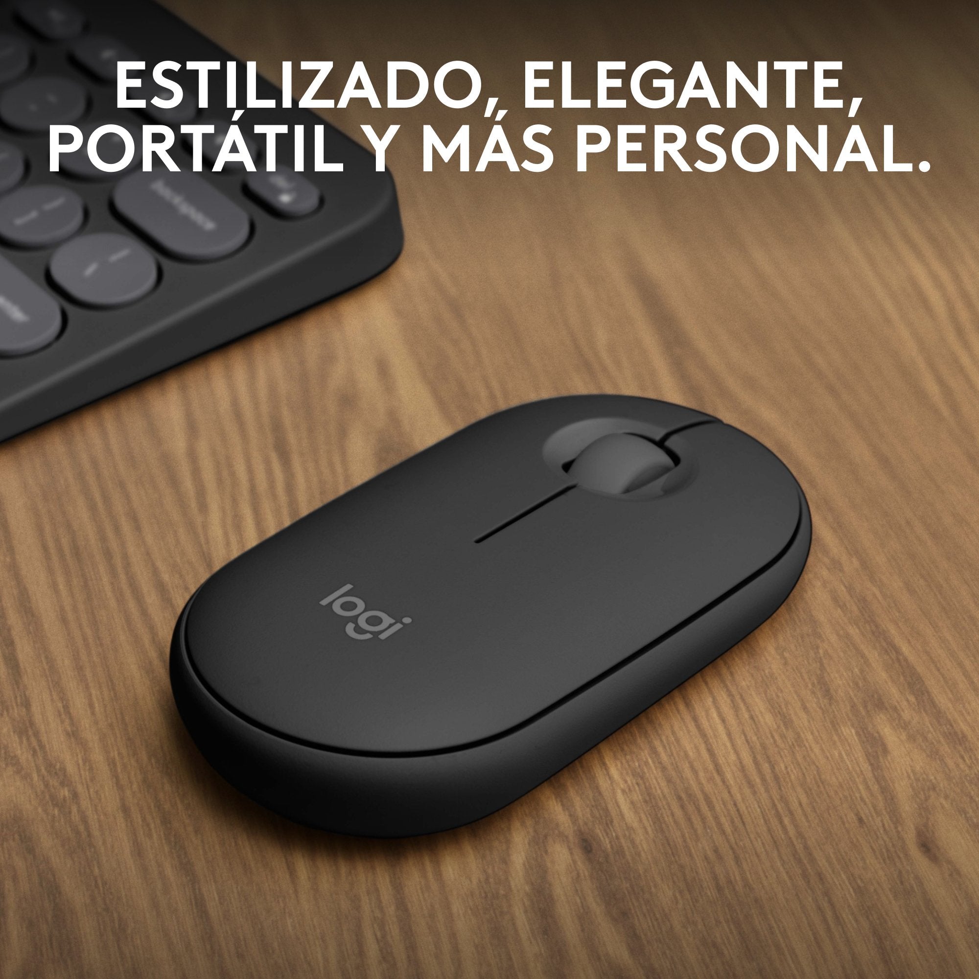 Raton Logitech Wireless Pebble 2 M350s Grafito 910-007015