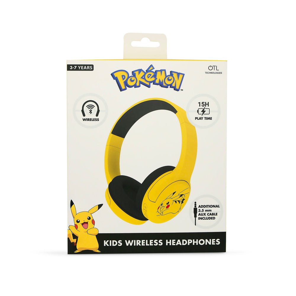 Auriculares Inalambricos Led Pikachu Pokemon