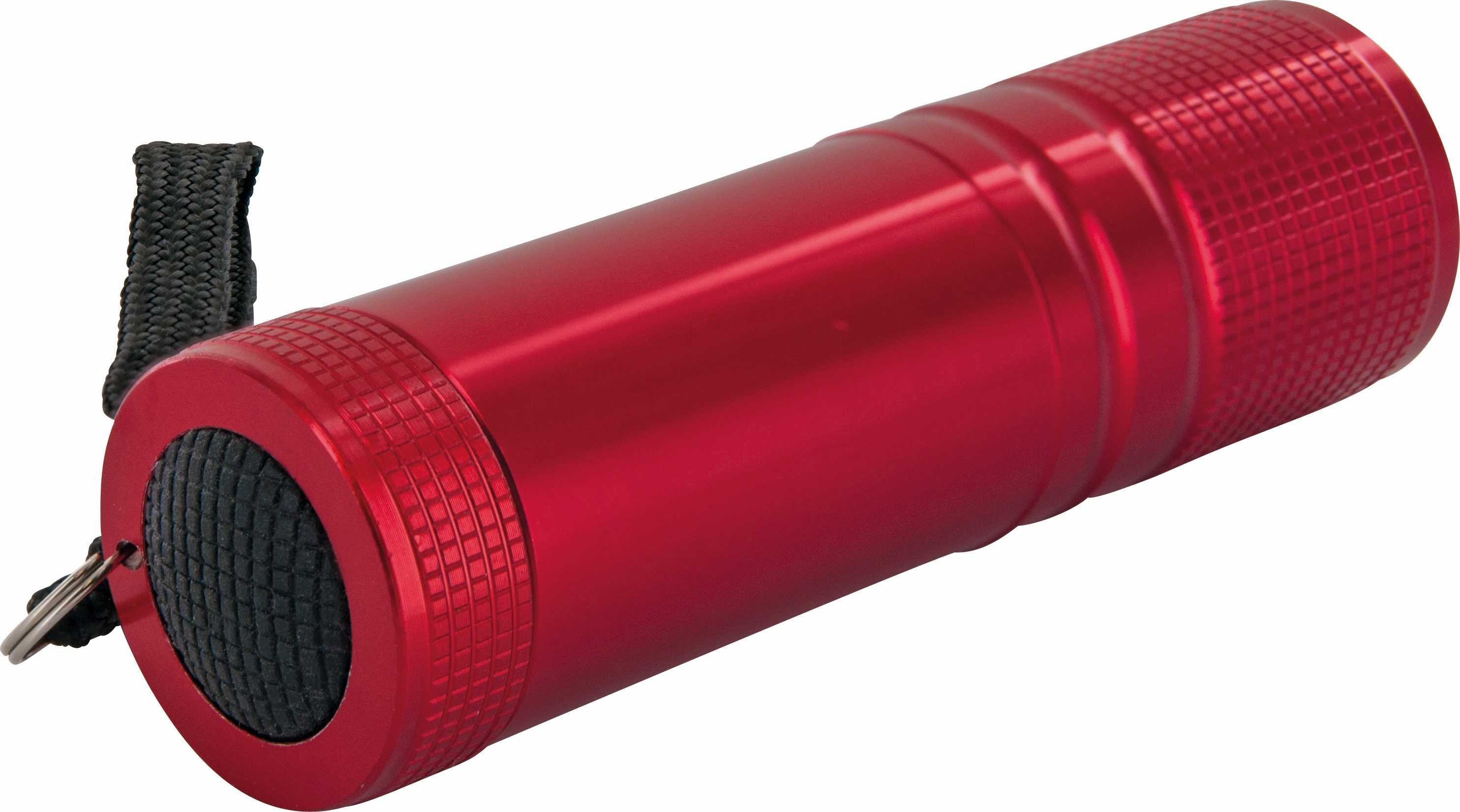 Mini Linterna Schwaiger Cob, 90 Lúmenes, Roja