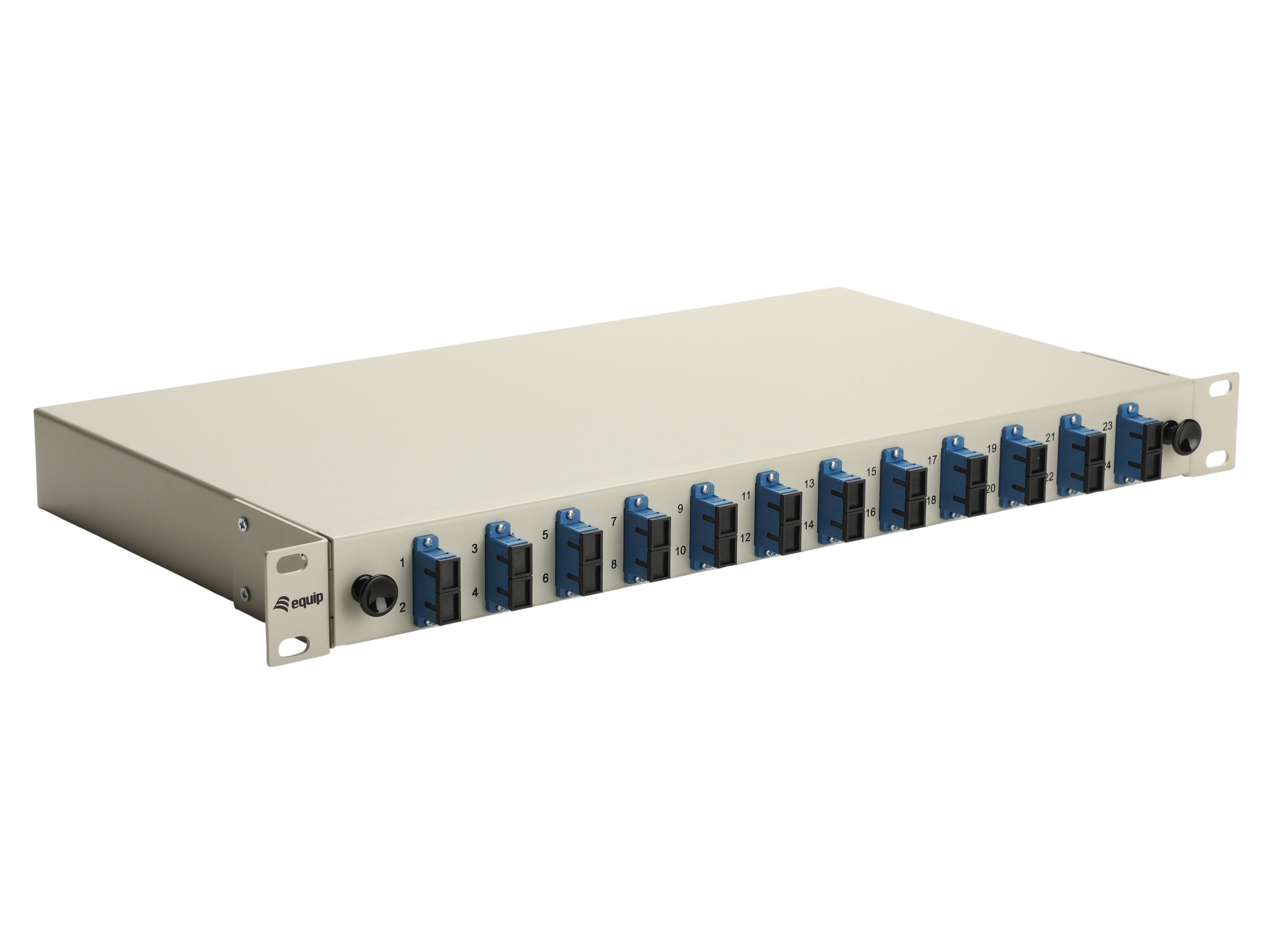 Equip Lwl-Spleisskamen 12-Port Sc-Duplex Os2 1u Komplett Gr