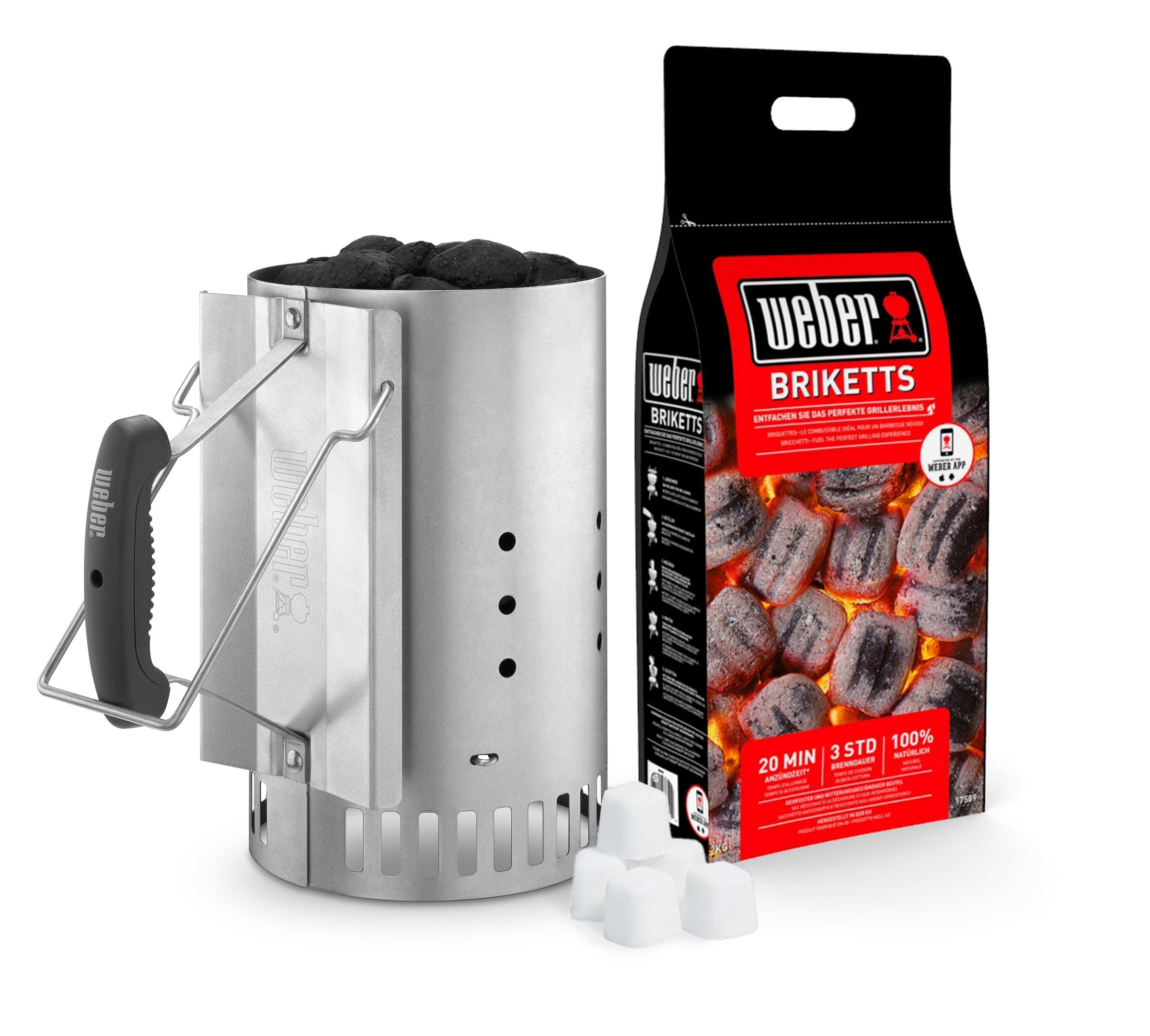Set Chimenea Encendido Weber