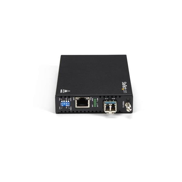 Startech.Com Conversor De Medios De Ethernet Gigabit De Cobre A Fibra - Monomodo Lc - 10km 2 Años