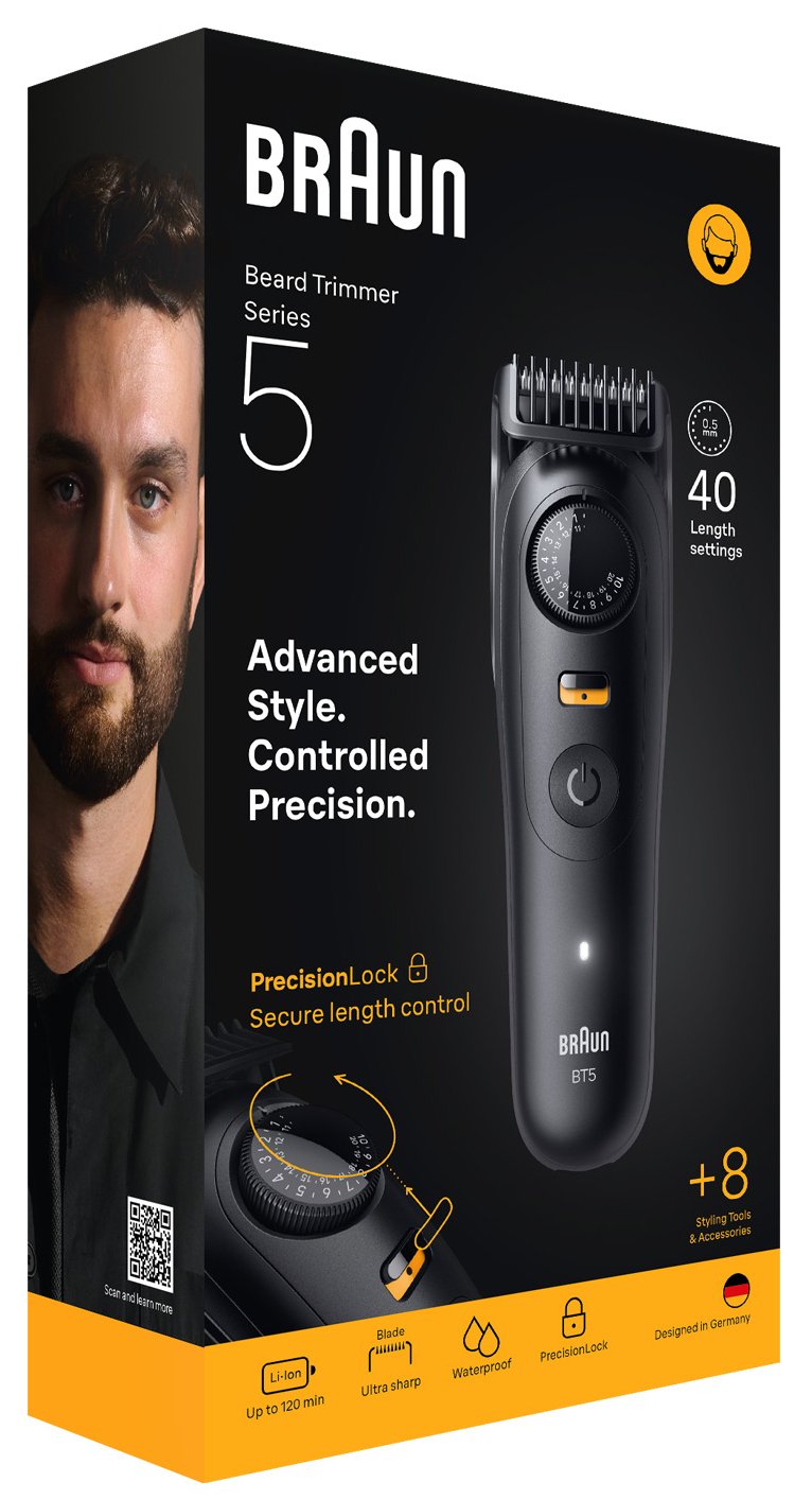 EAN 8700216428149 - Braun BeardTrimmer 5 BT5560 depiladora para la barba Batería 40 2 cm Mojado y seco Negro imagen 3