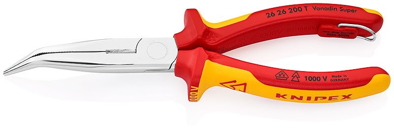 Alicates Knipex 26 26 200 T De Punta Fina