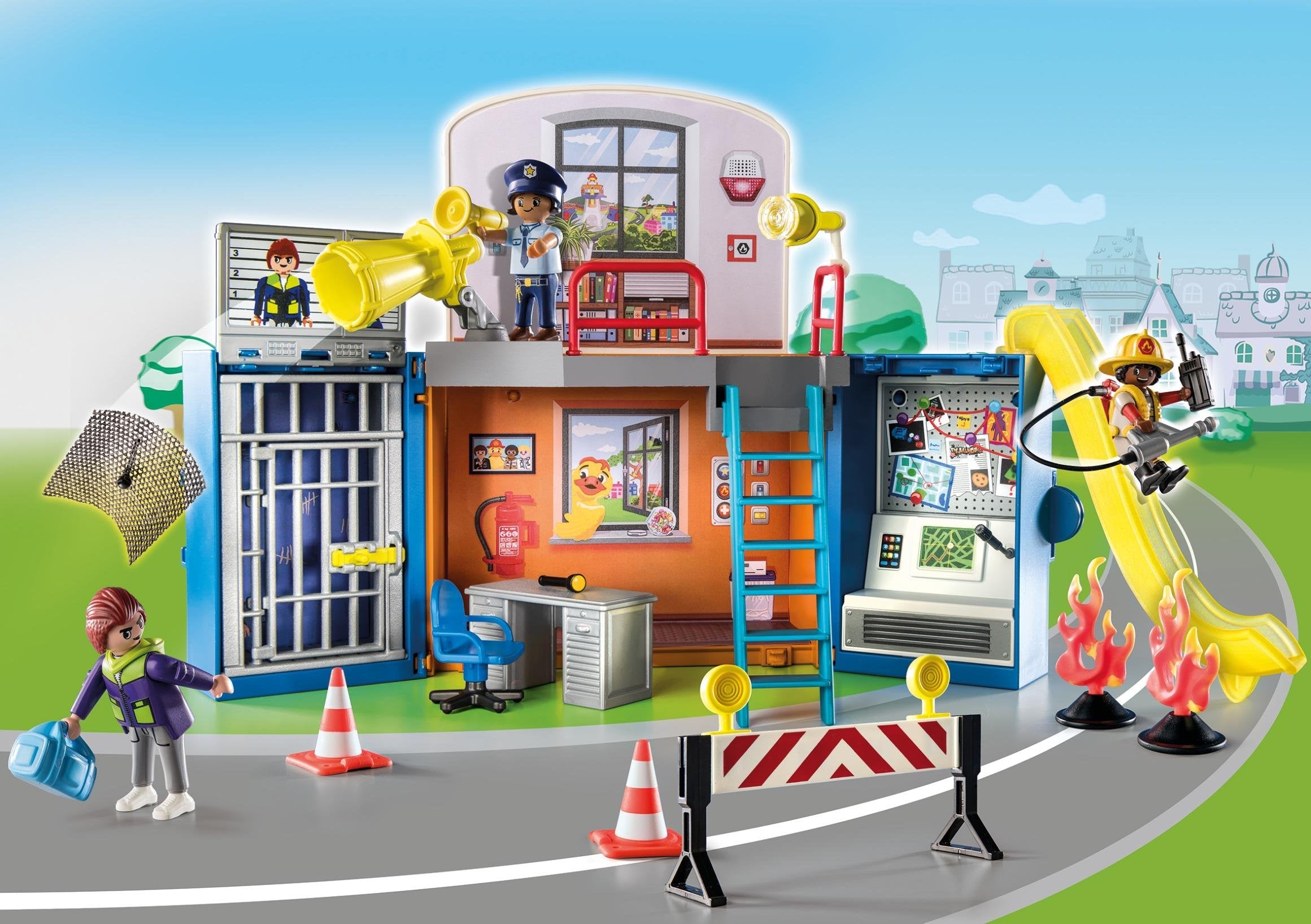 Playmobil 70830 Duck On Call Centro De Operaciones Moviles