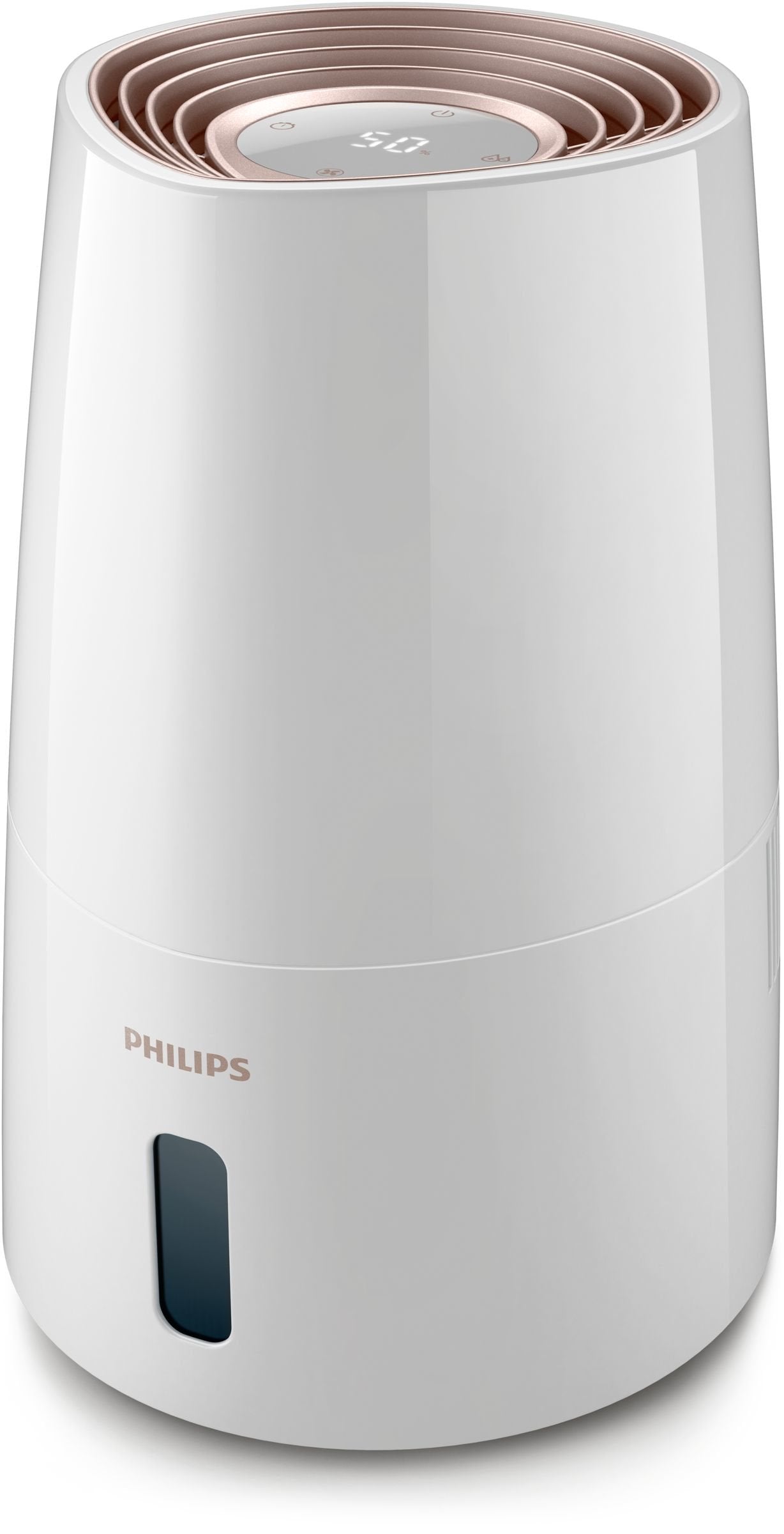 Philips 3000 Series Hu3916/10 Humidifier Ultrasonic 3 L 25 W Rose Gold, White