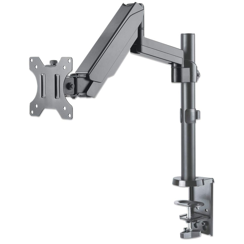 Manhattan Soporte Universal Para Monitor, Con Pistón A Gas Brazo Articulado 17" A 32" Hasta 8 Kg