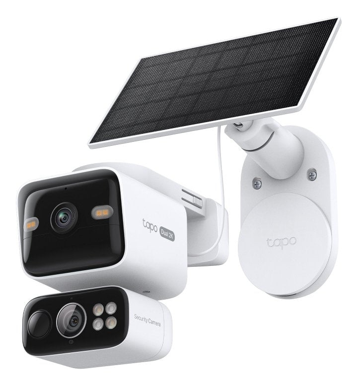 Camara Exterior Ip Wifi Tp-Link Tapo C645d 2k Doble Lente Solar Ip65 V. Nocturna Color 360 Ia