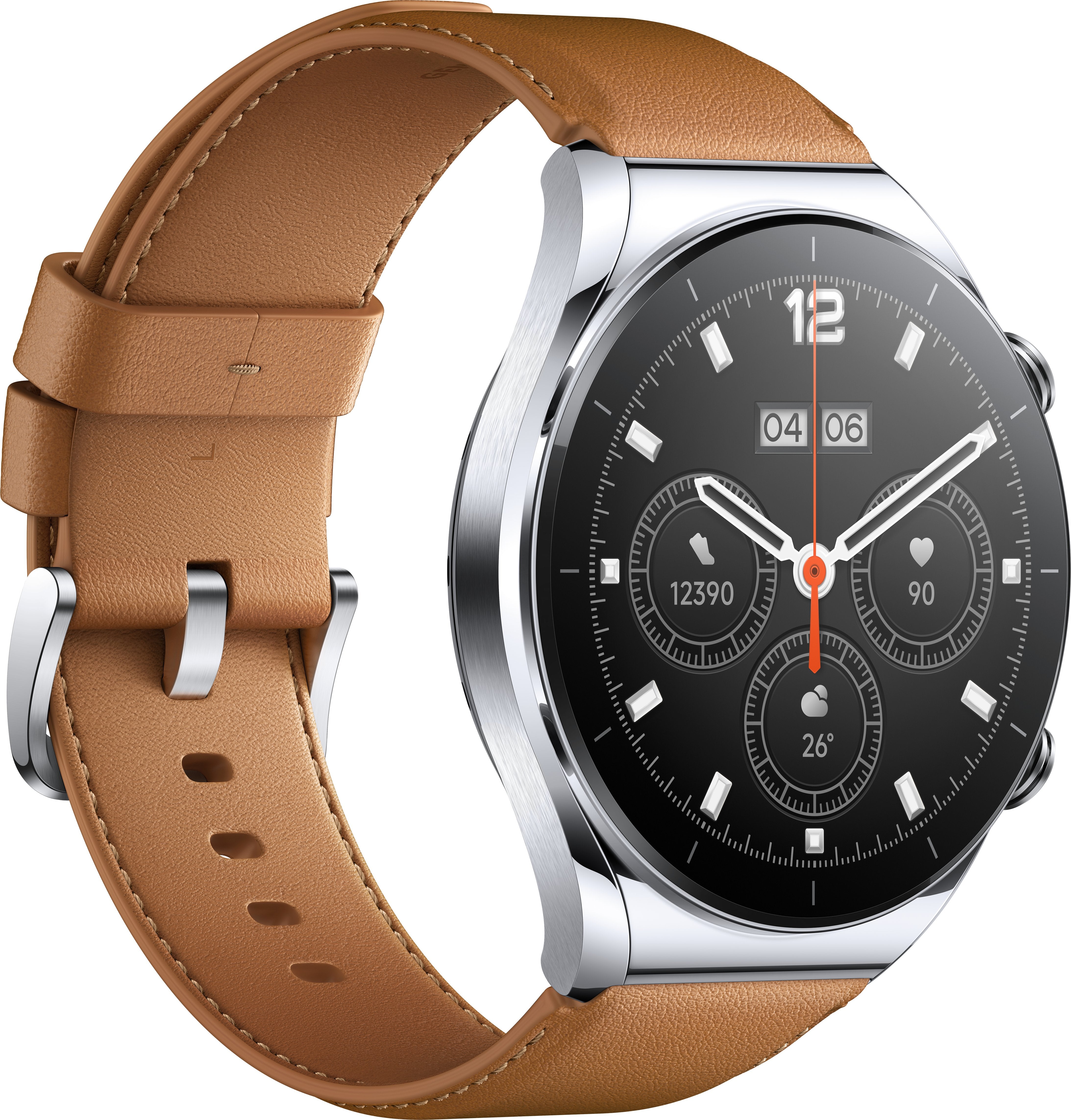 Smartwatch Xiaomi Watch S1 Notificaciones Frecuencia Cardíaca Gps Plata