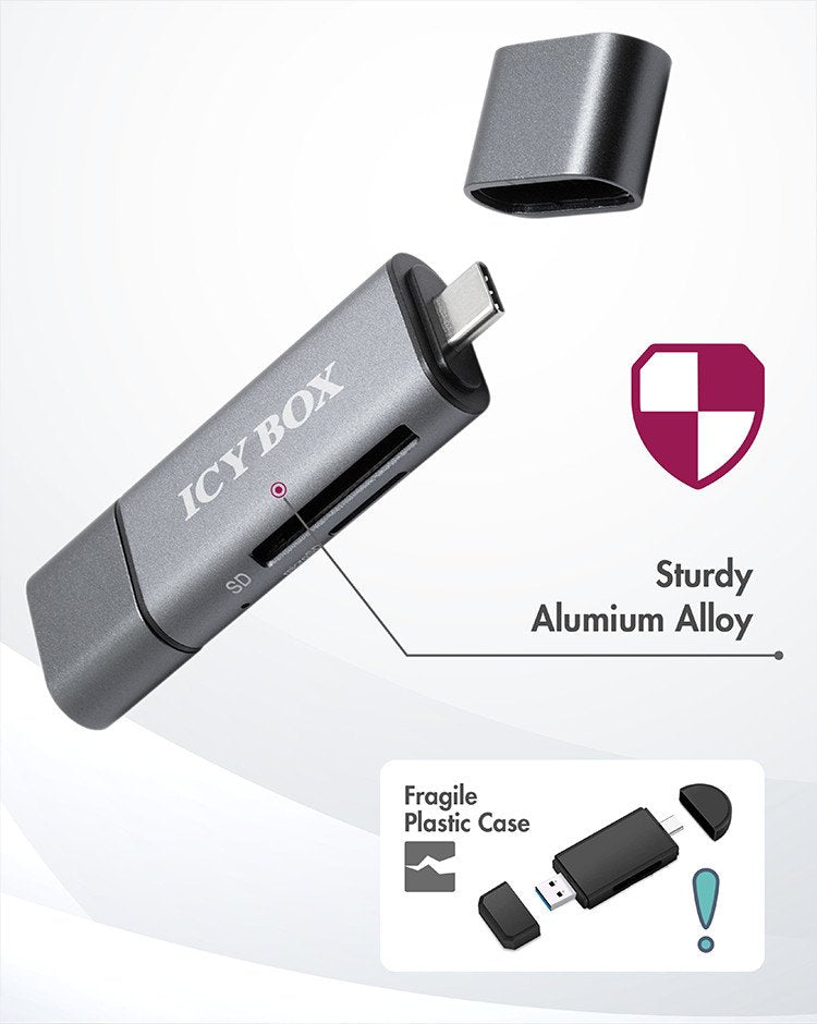 EAN 4250078164029 - ICY BOX IB-CR200-C lector de tarjeta USB 2.0 Negro imagen 9