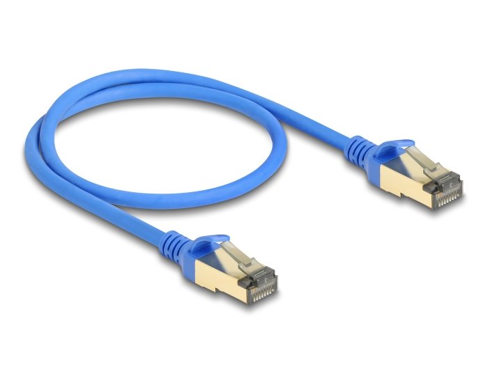 Delock 80332 Rj45 Cable De Red Cat.8.1 F/Ftp Slim 0,5 M Aal