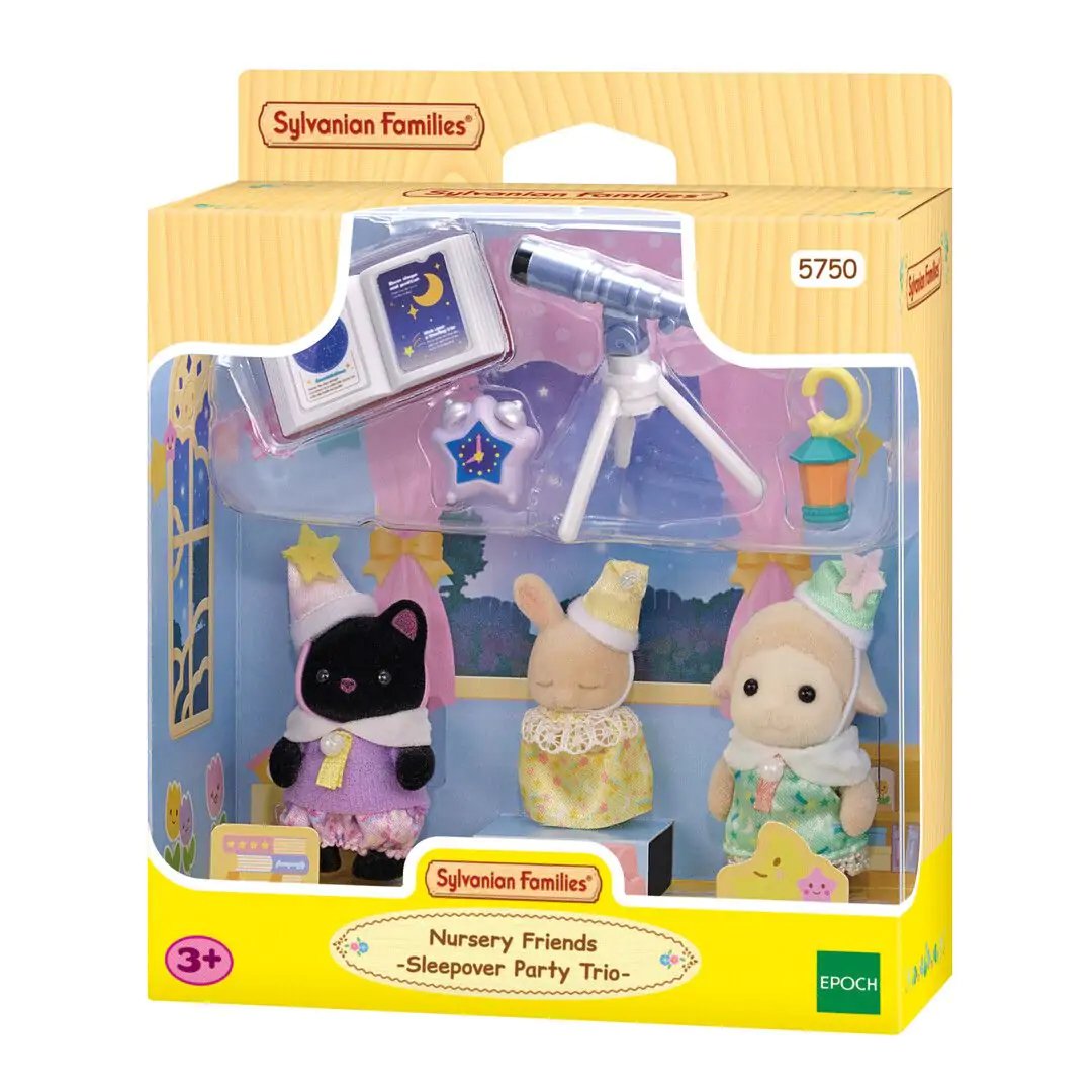 Epoch Sylvanian Families - Erlebniskindergarten Freunde "Übernachtungsparty" 5750