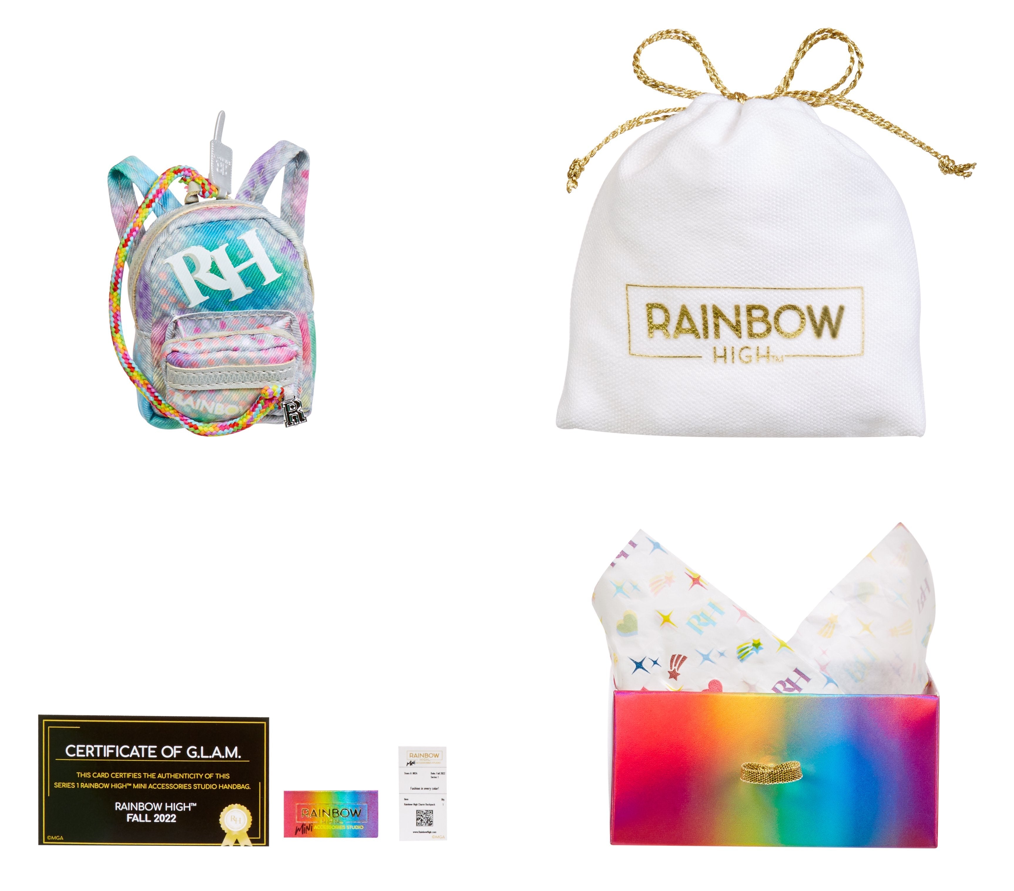 EAN 0035051586067 - Rainbow High Accessories Studio Series 1, H Assortment in PDQ Bolso de muñecas imagen 24