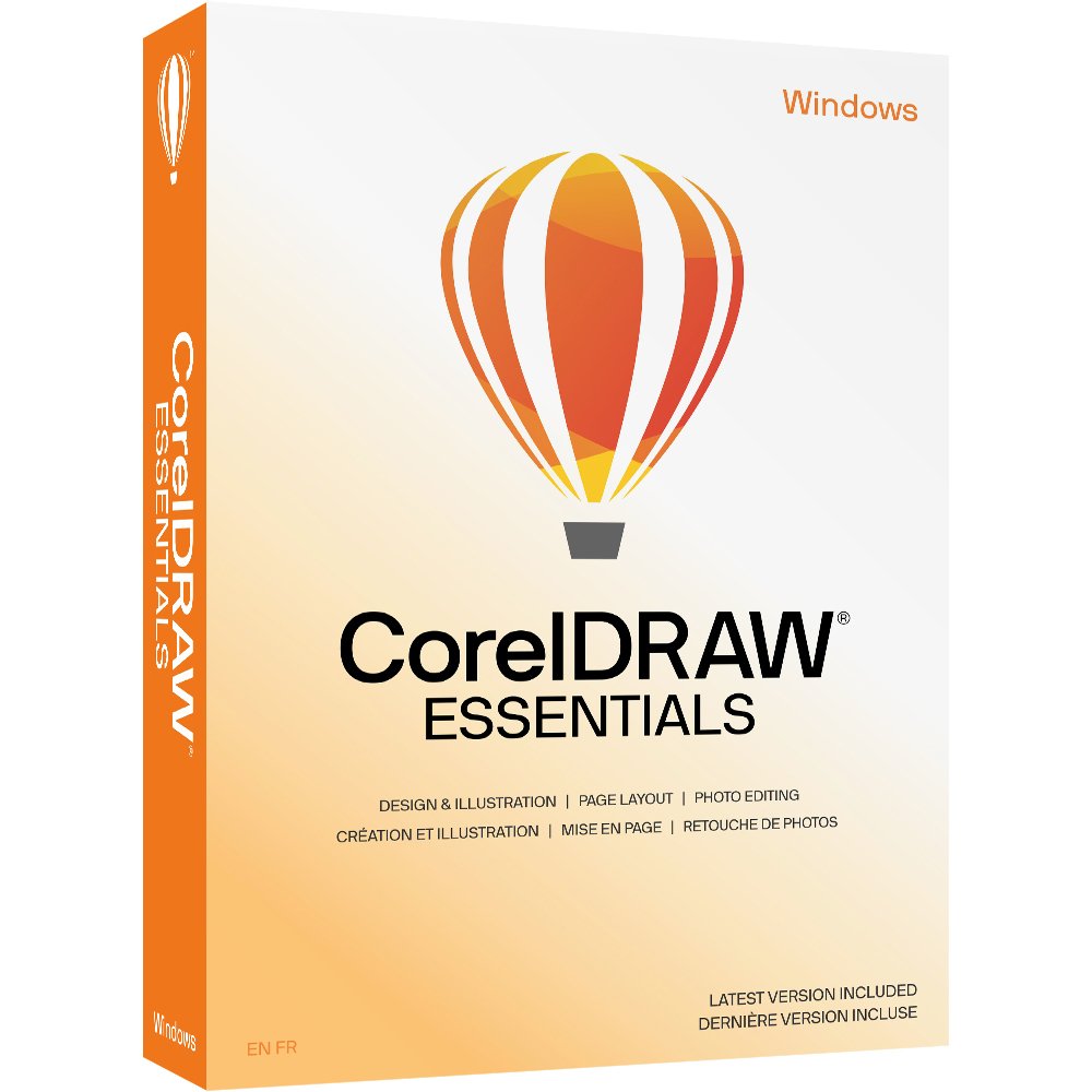 Coreldraw Essentials 2024 (1 Pc - Licencia Perpetua) Esd - Licencia Electrónica