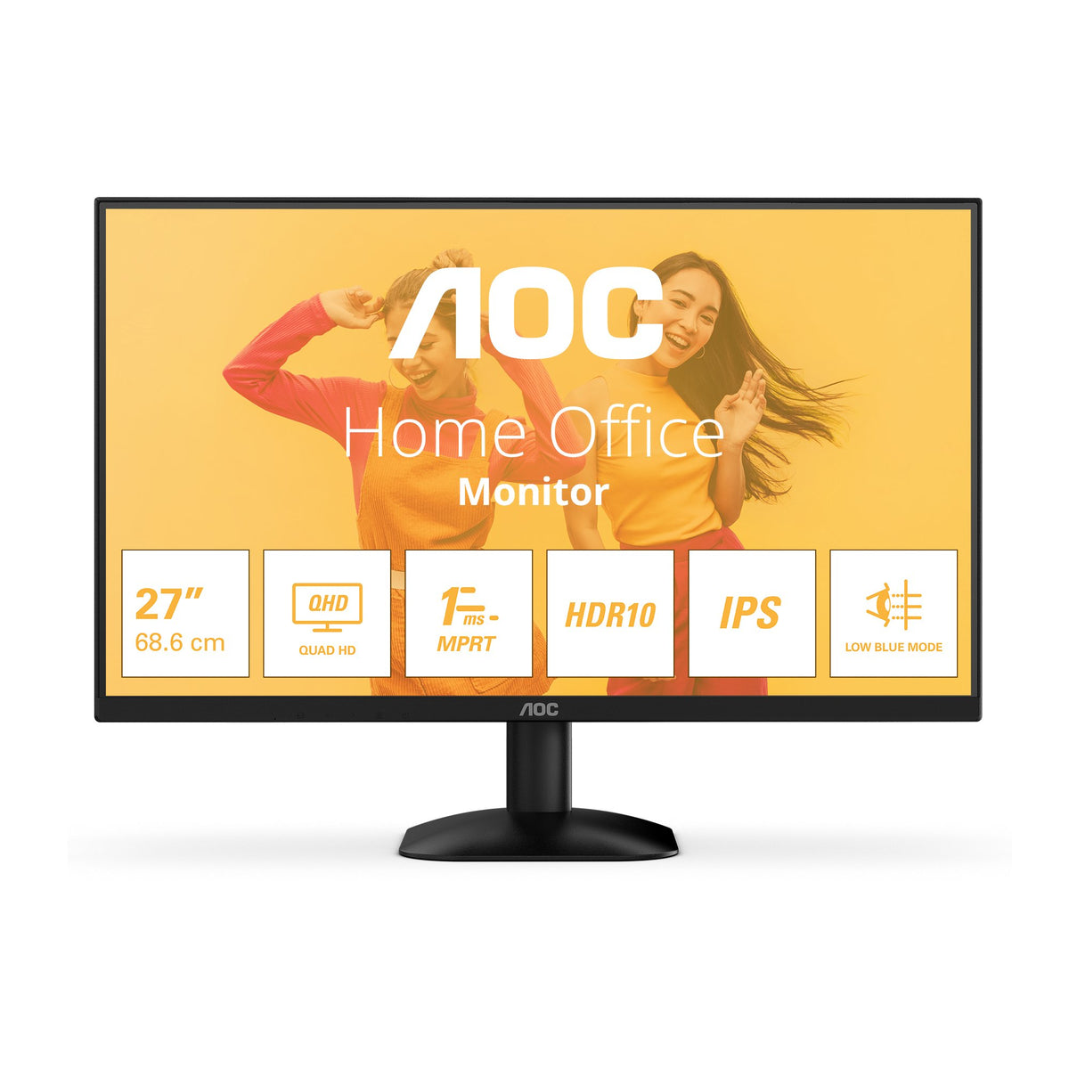 EAN 4038986183062 - AOC B3 Q27B35E pantalla para PC 68,6 cm (27") 2560 x 1440 Pixeles Quad HD LED Negro imagen 1