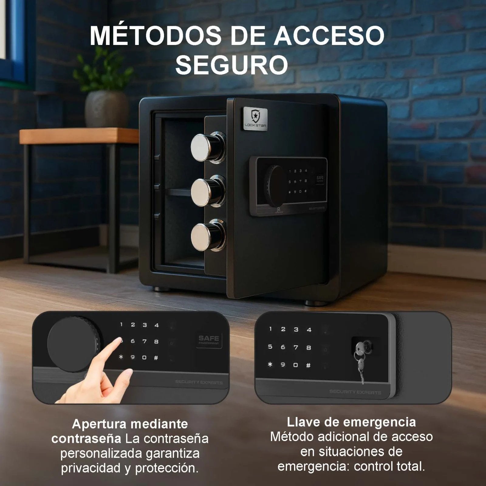 Extralink Lock Star A6-25 Elektronischer Safe Mit Code