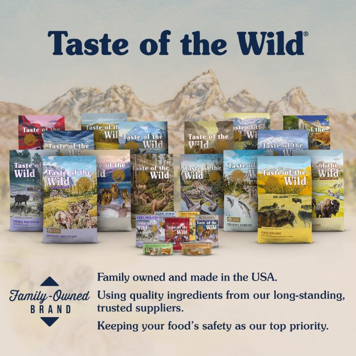 EAN 0074198612239 - Taste of the Wild Pacific Stream 2 kg Adulto Salmón, Batata imagen 5