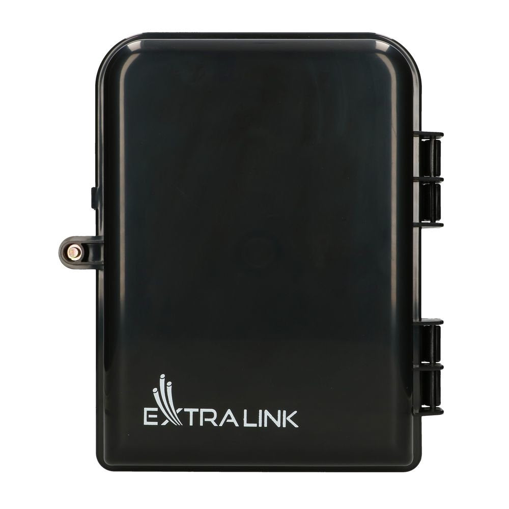 Extralink Eliza V2 16 Core Fiber Optic Terminal Box Black Mid-Span