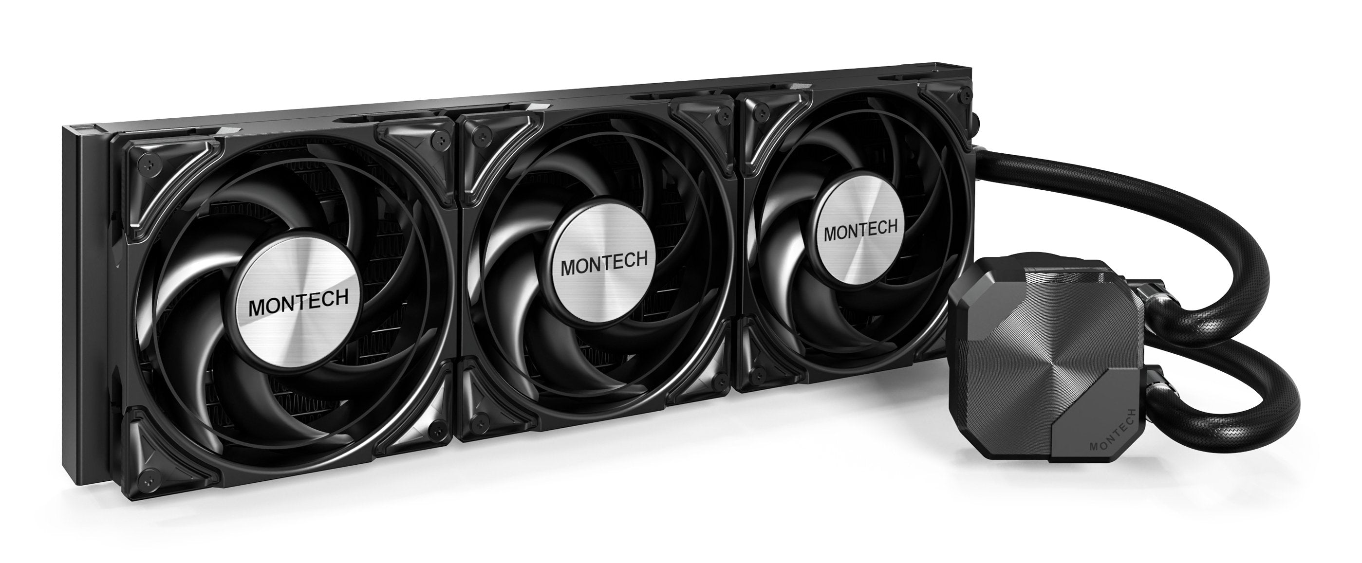 EAN 4710562748482 - Montech HyperFlow Silent 360 Procesador Sistema de refrigeración líquida todo en uno 12 cm Negro 1 pieza( imagen 1