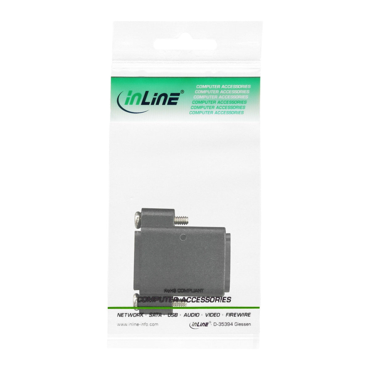 Adaptador Inline Hdmi Tipo A Hembra A A Hembra Con Brida, 4k2k
