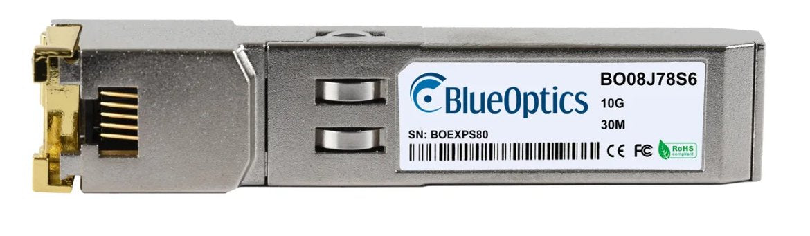 Blueoptics Opnsense Decsfpp10geth Blueoptics Bo08j78s6 Sfp+ Transceiver, Cobre Rj45, 10gbase-T, 30m