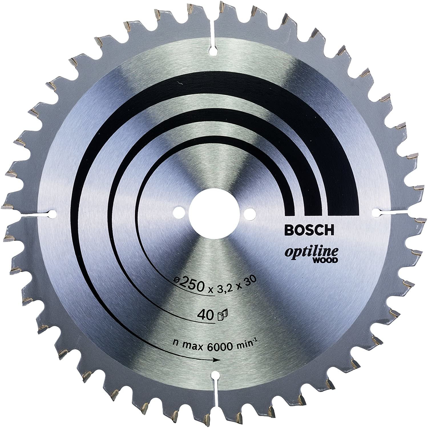 EAN 3165140194341 - Bosch ‎2608640643 hoja de sierra circular 25 cm 1 pieza(s) imagen 1