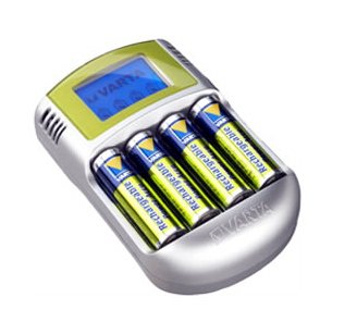 Cargador Varta Sin Pilas Lcd 220v, 12v Y Usb