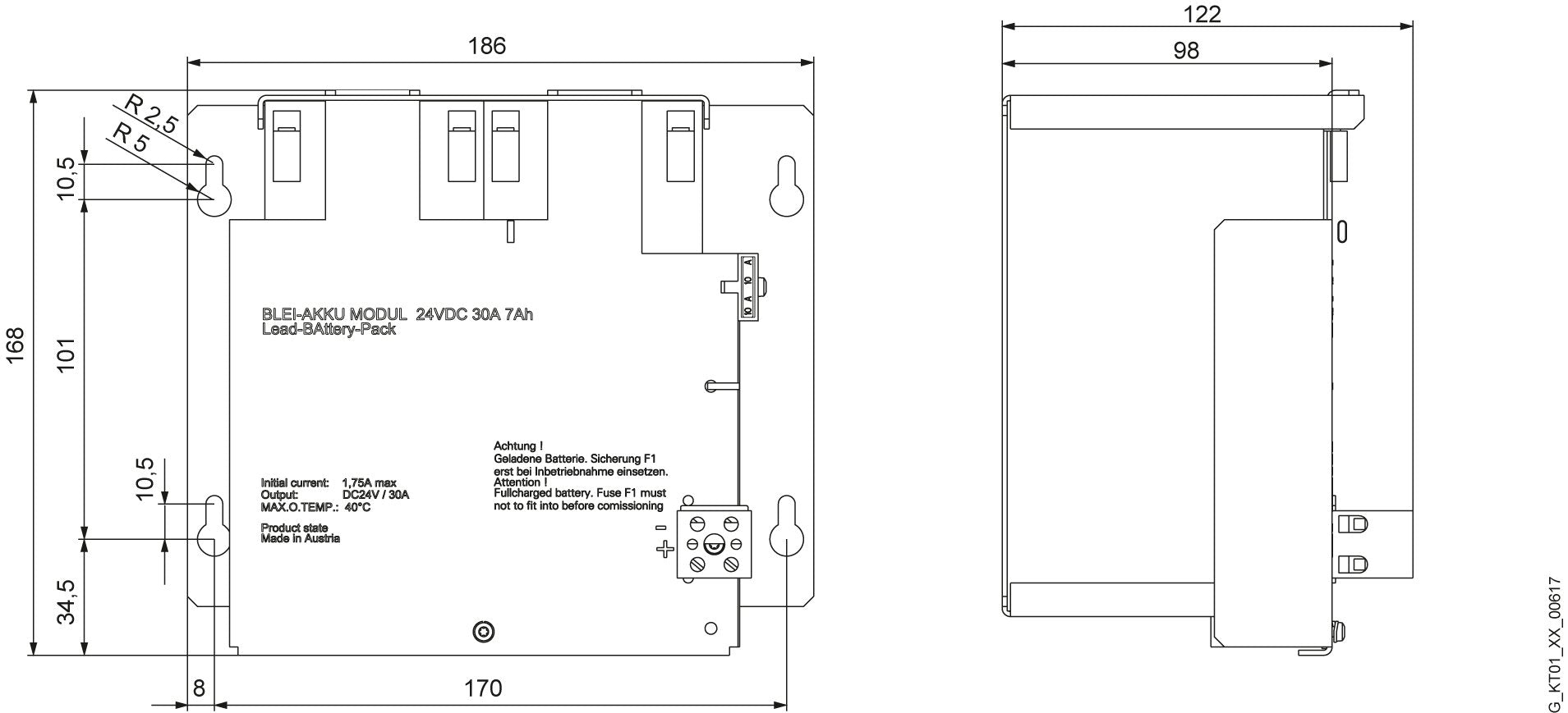Siem 6ep1935-6me21 Batterie-Modul Sitop Power