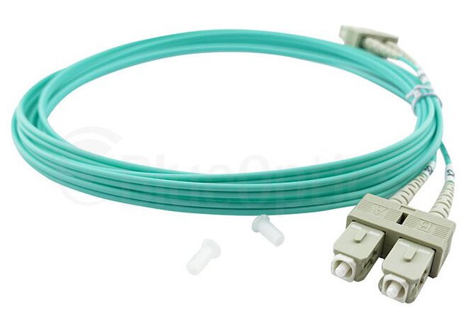 Blueoptics Sfp3132eu7.5mk Cable De Fibra Optica 7,5 M Lc Sc Om3 Color Aguamarina