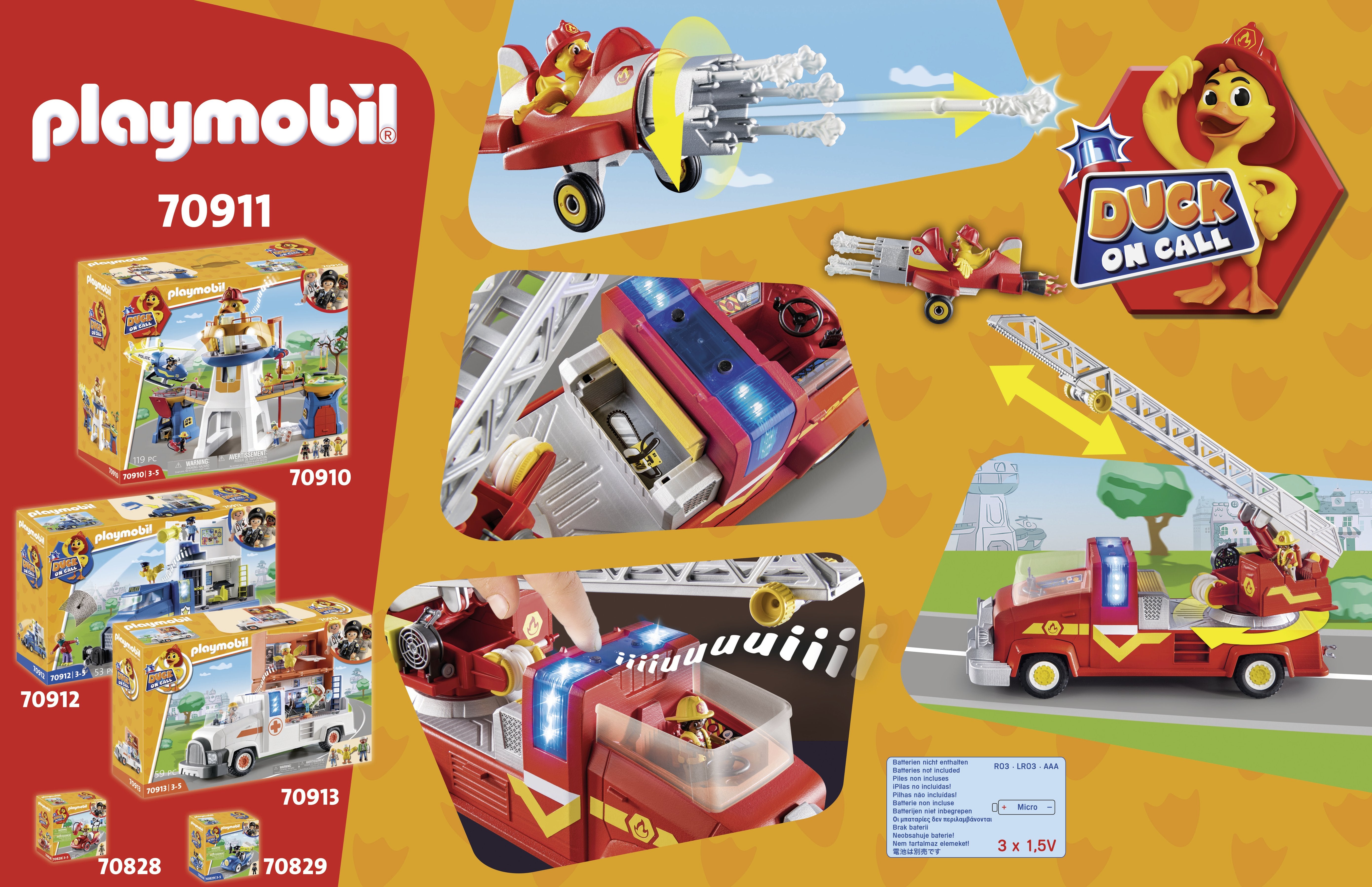 EAN 4008789709110 - Playmobil Duck On Call 70911 vehículo de juguete imagen 3