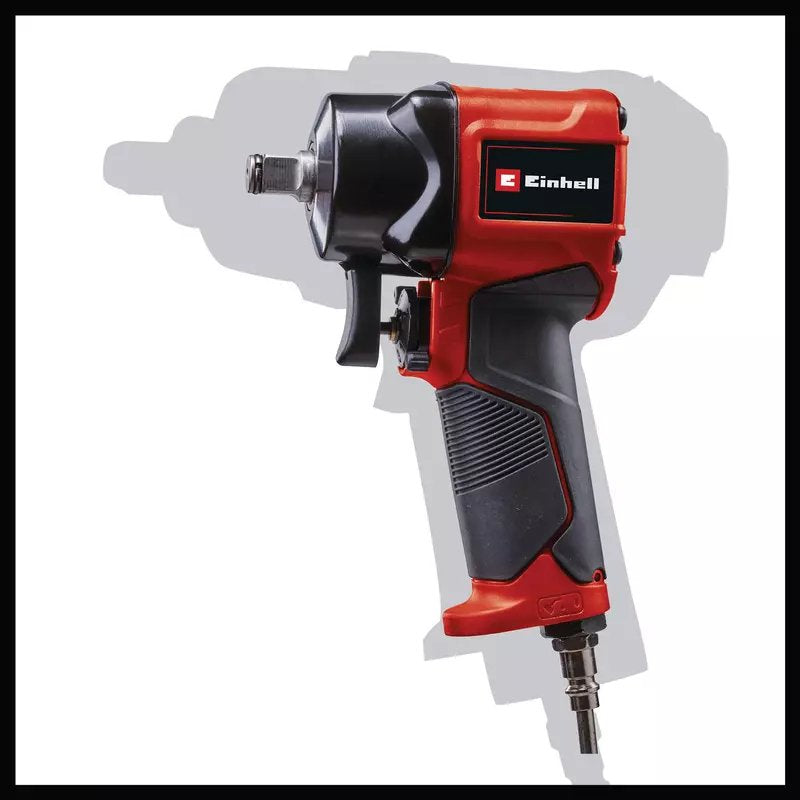 Einhell Pitcher De Aire Comprimido Tc-Pw 610 Compact Black/Red, Lösemorent 610 Nm, 1/2 ", Incluyendo 3 Pines, Maletas 4138965