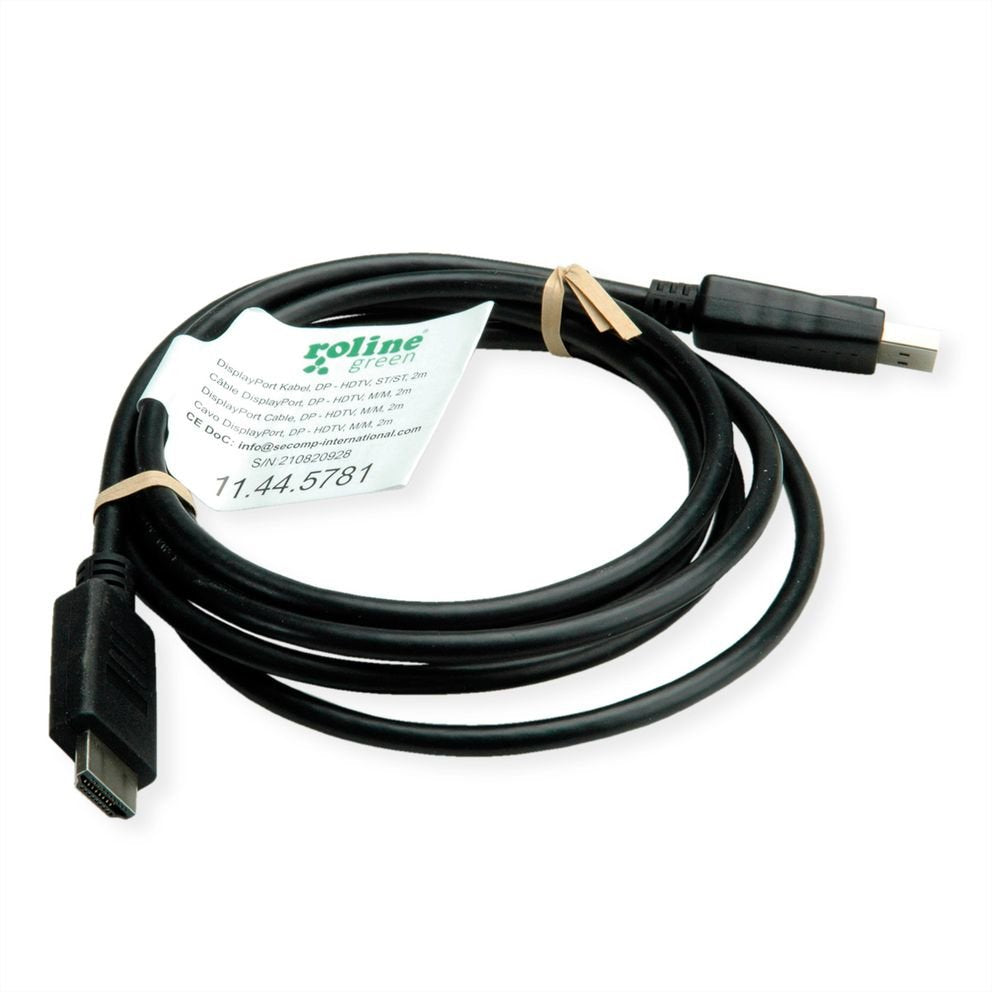 EAN 7630049619838 - ROLINE 11445781 2 m DisplayPort HDMI Negro imagen 5