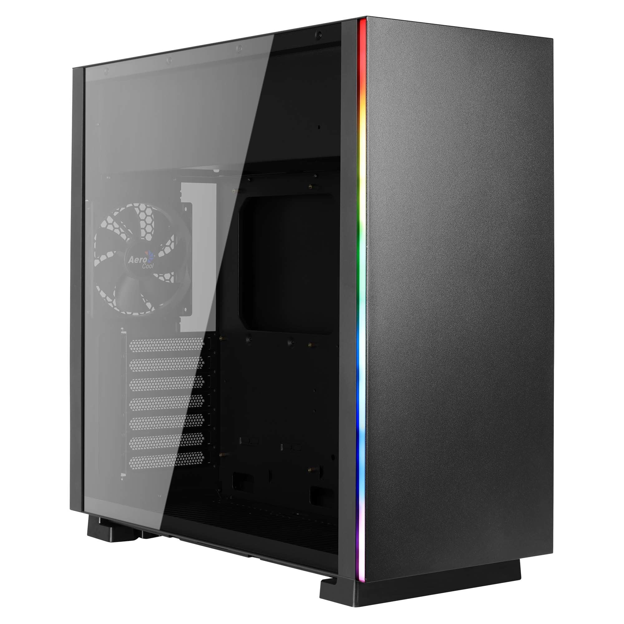 Caja Semitorre Aerocool Globk 2*Usb 3.0- Soporta Refrigeración Líquida Ssii-Ceb Atx Micro Atx Mini Itx