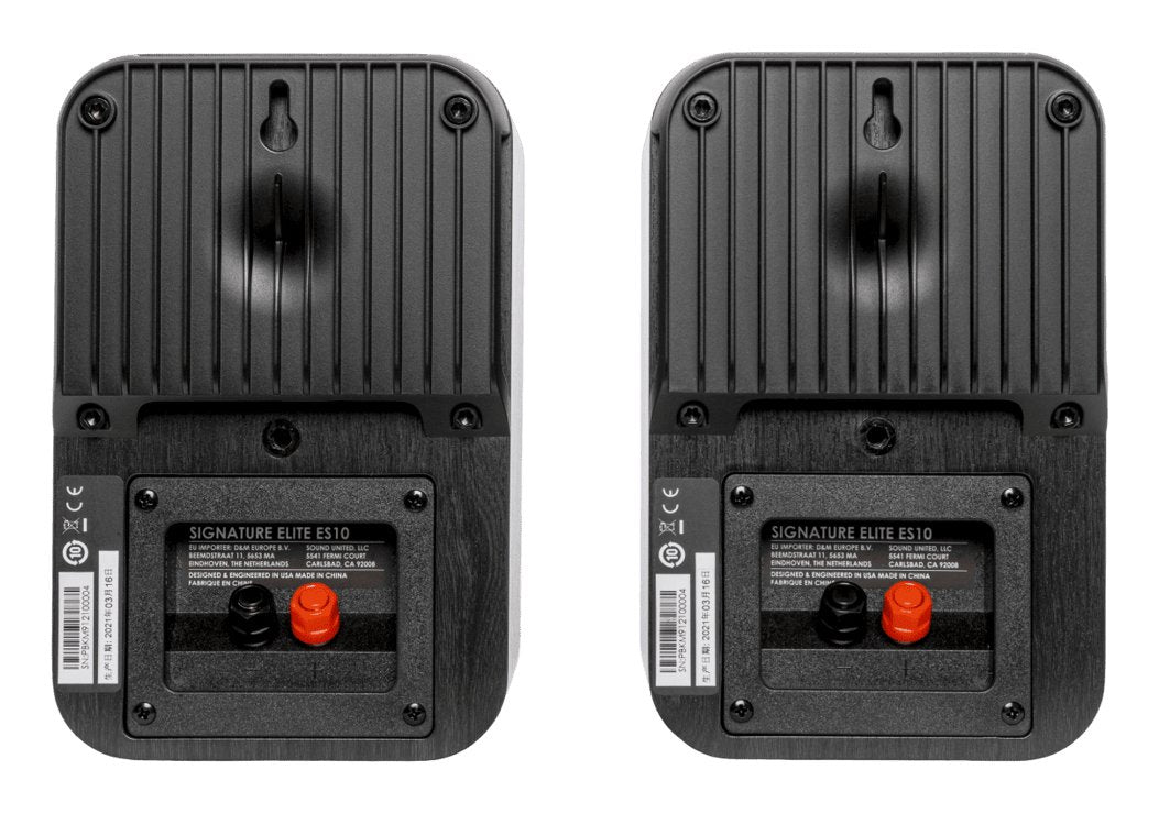 Polk Signature Elite Es10 Black Altavoces De Estantería