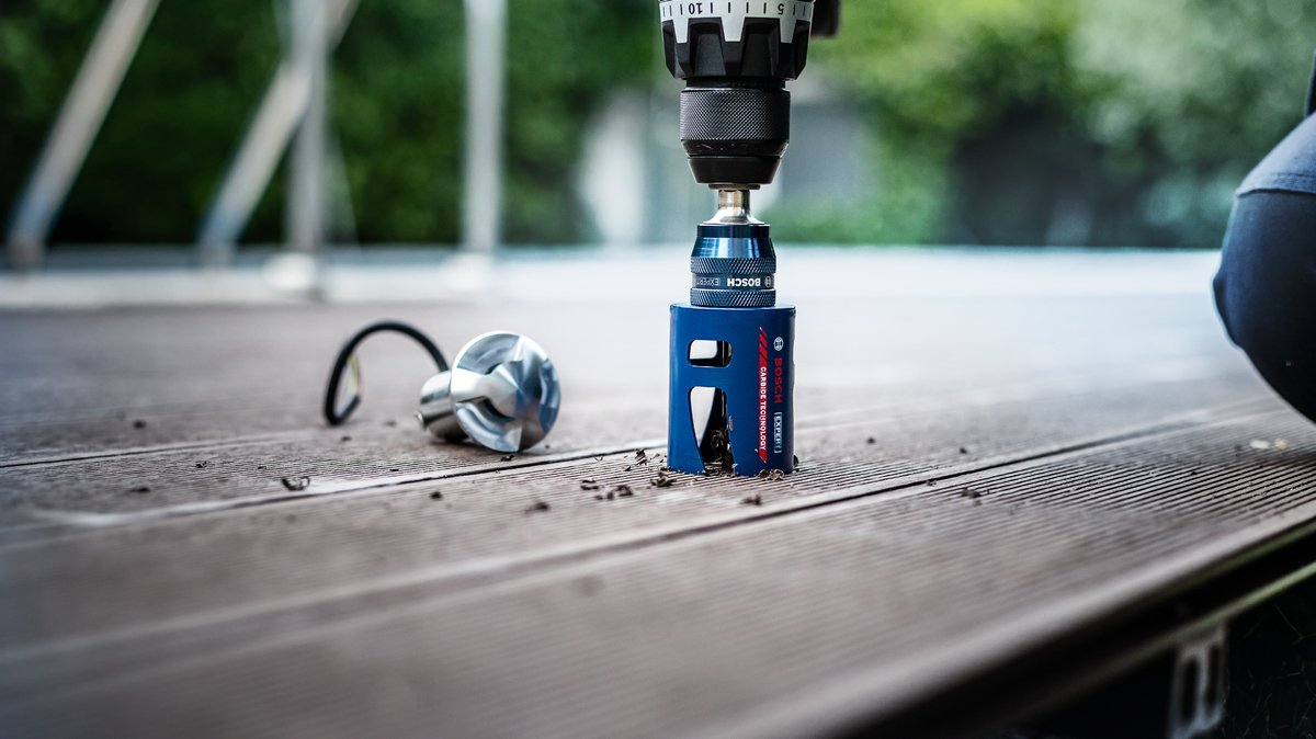 Bosch Sierra De Corona Expert '' Material De Construcción  Ø 68mm 2608900470