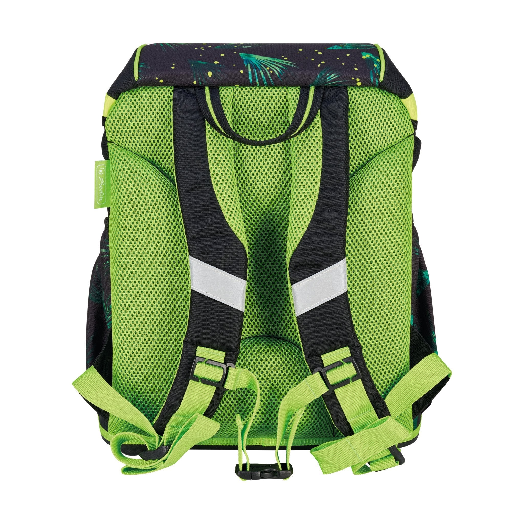 EAN 4008110396477 - Herlitz UltraLight XL Plus Explorer juego de mochila escolar Niño Poliéster Negro, Verde imagen 3