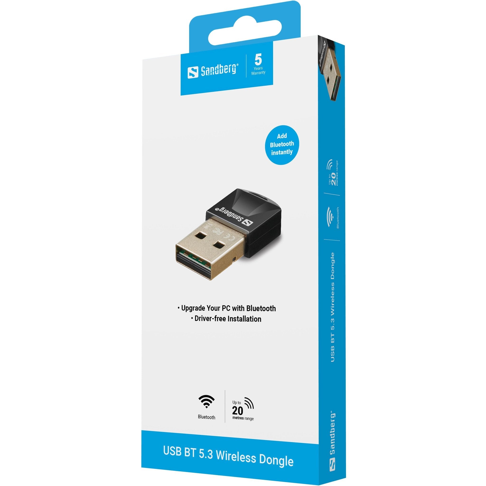 EAN 5705730134340 - Sandberg 134-34 adaptador y tarjeta de red Bluetooth 3 Mbit/s imagen 4