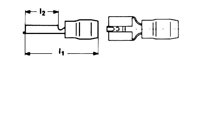 Klau Flachsteckhlsen 8201a 0.5-1.0qmm