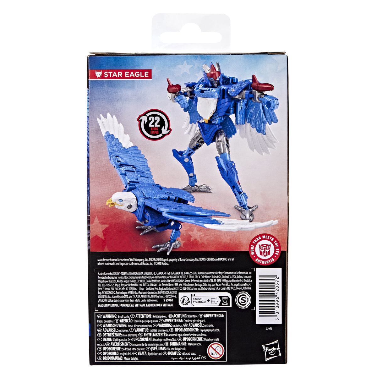 EAN 5010996420572 - Transformers G36185L00 figura de juguete para niños imagen 4