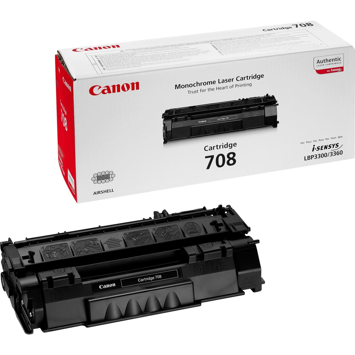 Toner Original Canon 708 Negro 2500 Paginas