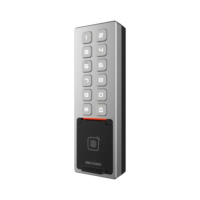 EAN 6942160415628 - Hikvision DS-K1T805MBFWX(STD) lector de control de acceso Lector básico de control de acceso Plata imagen 1