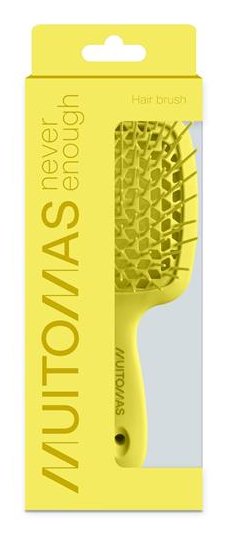 =>>Muitomas Hair Brush Yellow