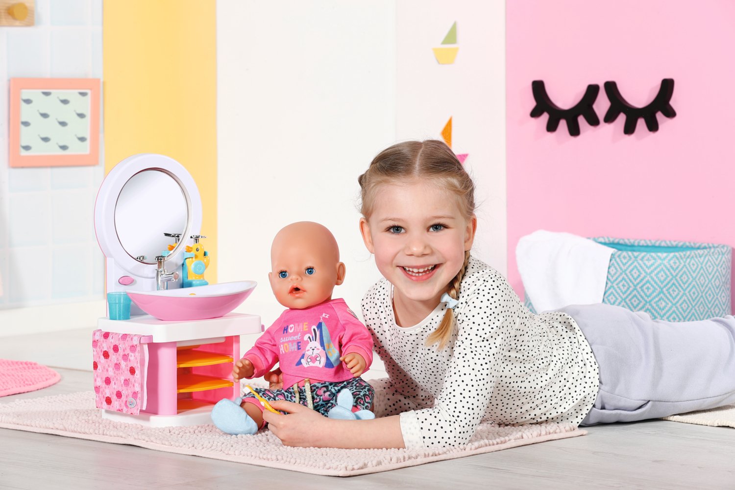Muebles Para Muñecas  Zapf Creation Baby Born® Bath Handwaschbecken, Puppenmöbel 832707