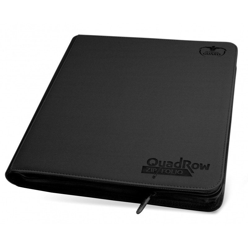 Ultimate Guard Zipfolio 480 24 Pocket Xenoskin (Quadrow) Negro
